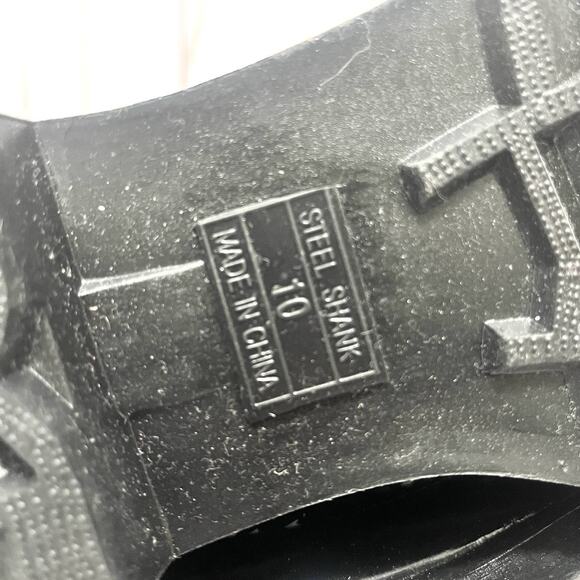 New in Box Roxy Puddles Rain Boots Text Print Size 10 - Picture 10 of 13